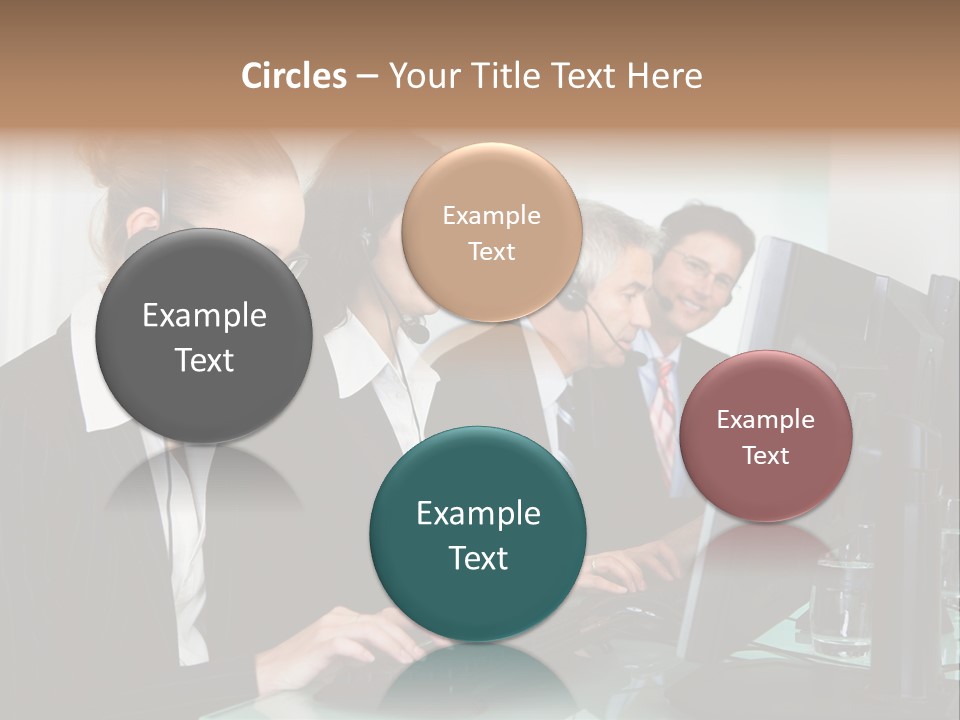 Telephone Working Phone PowerPoint Template