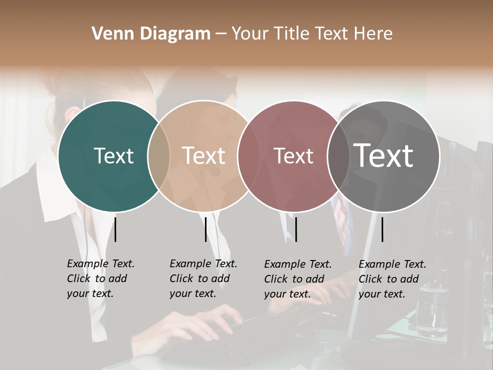 Telephone Working Phone PowerPoint Template