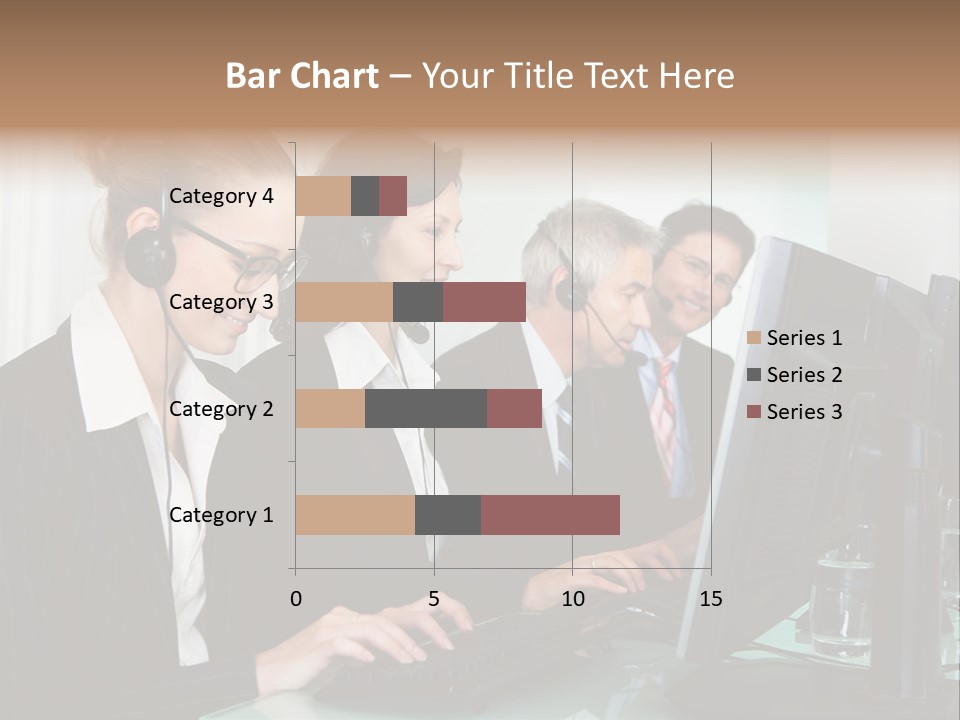 Telephone Working Phone PowerPoint Template