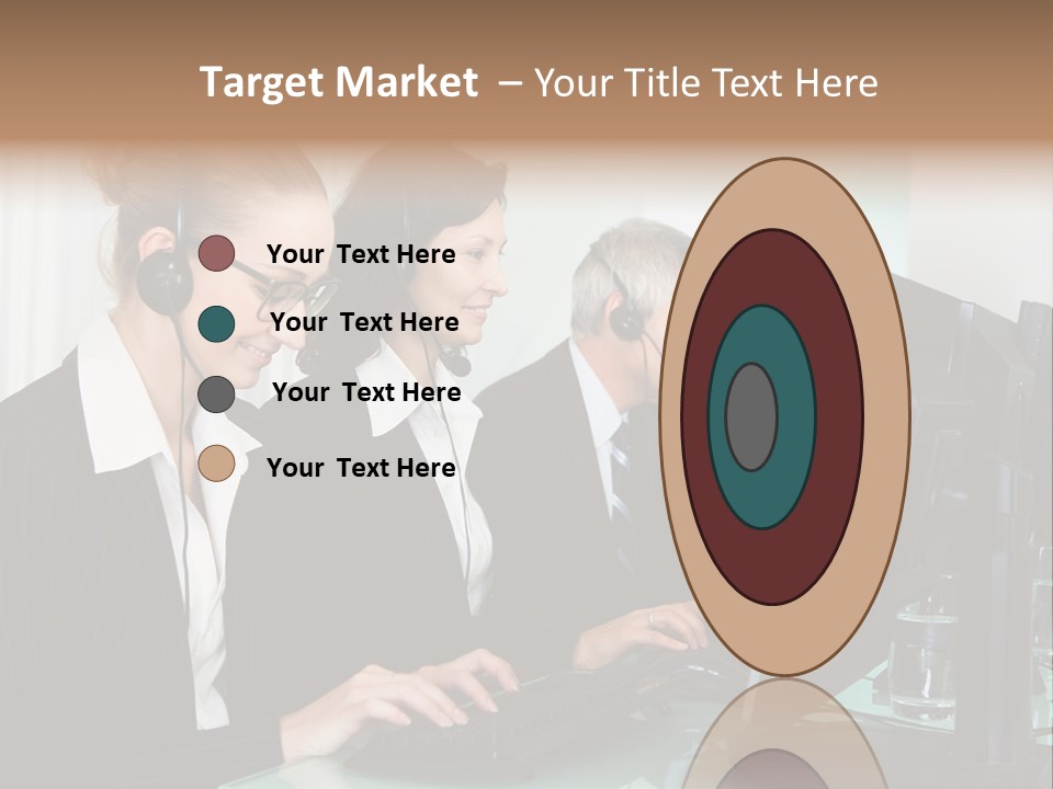 Telephone Working Phone PowerPoint Template