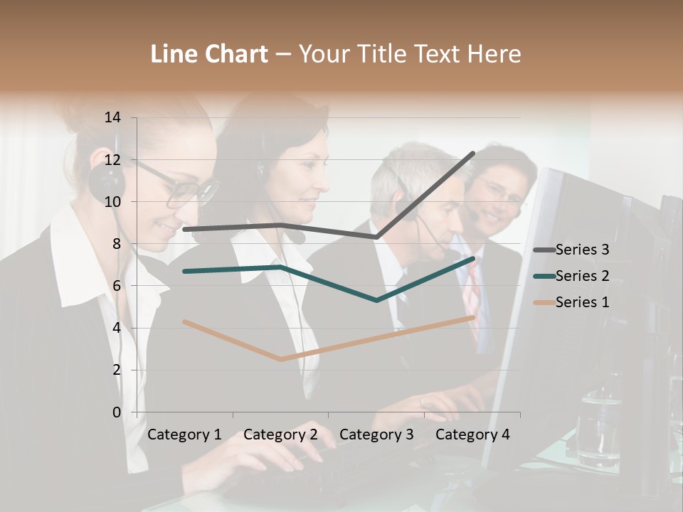 Telephone Working Phone PowerPoint Template