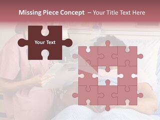 Records Talking Examining PowerPoint Template