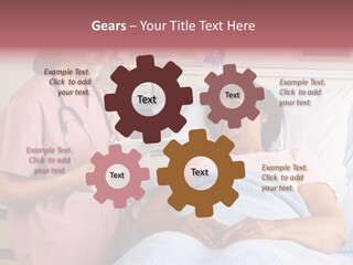 Records Talking Examining PowerPoint Template