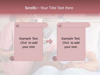 Records Talking Examining PowerPoint Template