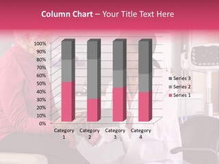 A Woman Talking To A Doctor In A Hospital PowerPoint Template