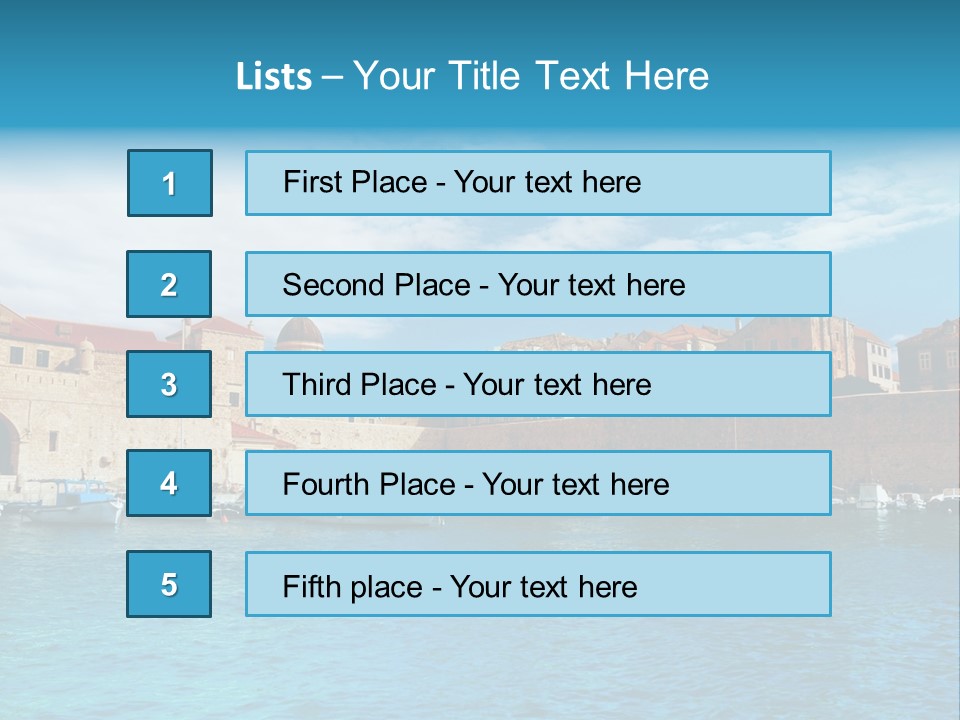 Architecture Marina Historical PowerPoint Template