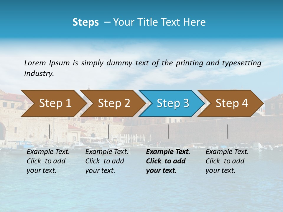 Architecture Marina Historical PowerPoint Template