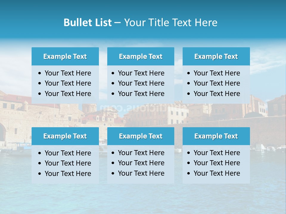 Architecture Marina Historical PowerPoint Template