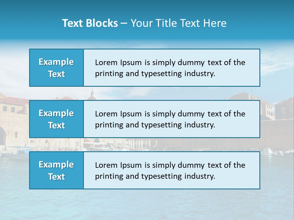 Architecture Marina Historical PowerPoint Template