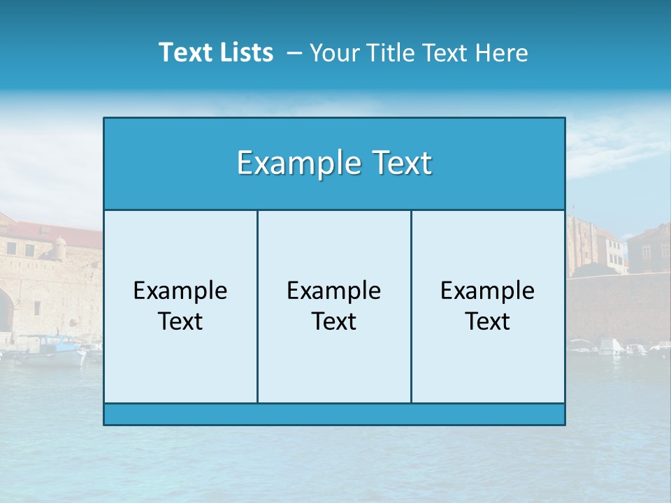 Architecture Marina Historical PowerPoint Template