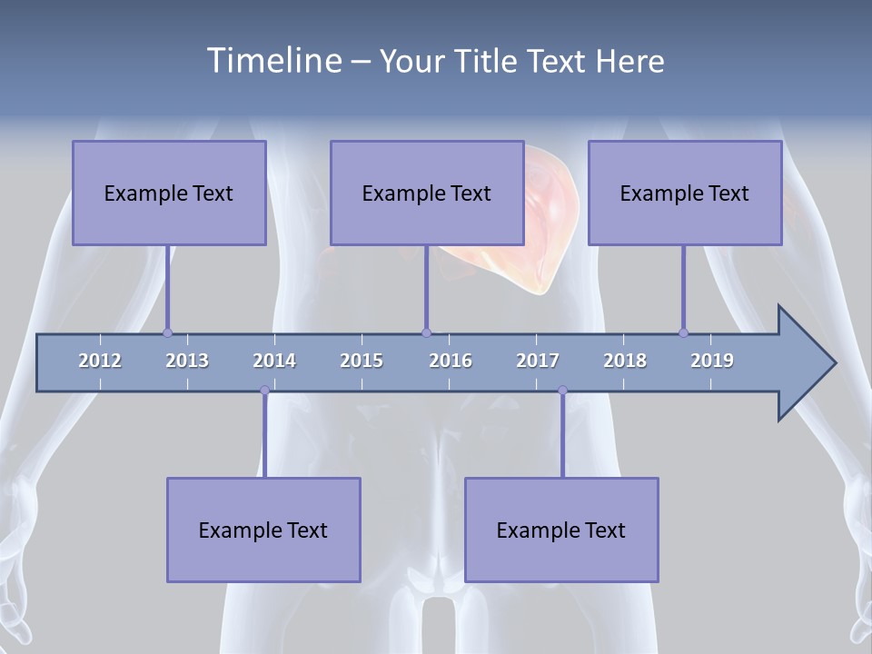 Xray Tomography Cirrhosis PowerPoint Template