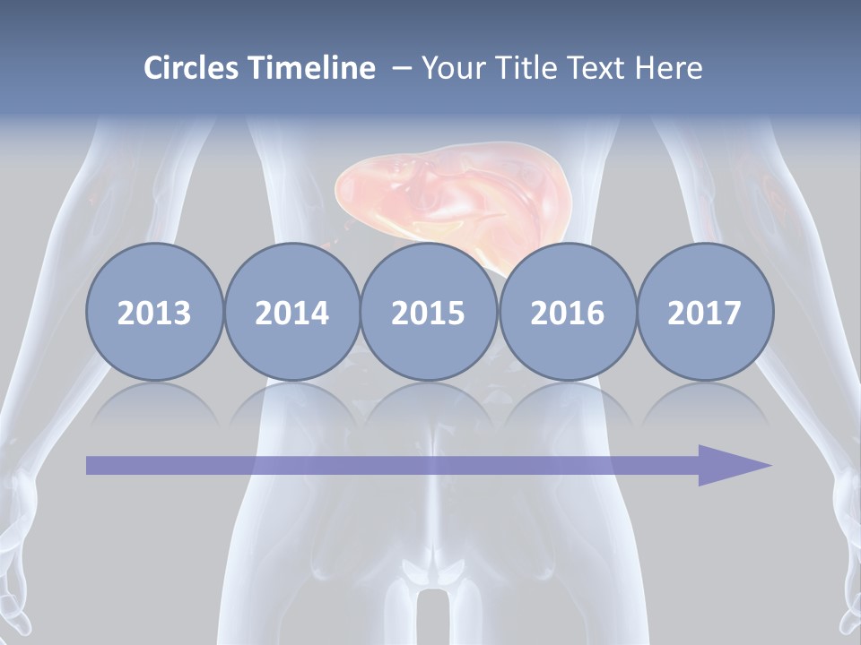Xray Tomography Cirrhosis PowerPoint Template