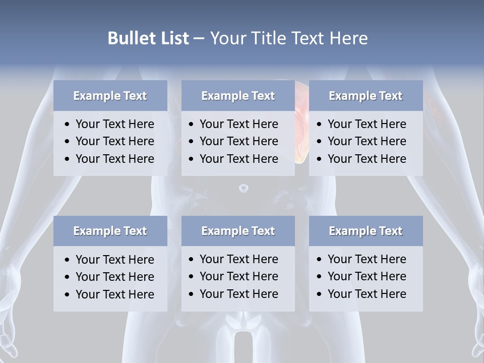 Xray Tomography Cirrhosis PowerPoint Template