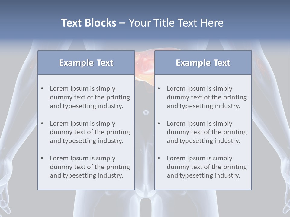 Xray Tomography Cirrhosis PowerPoint Template