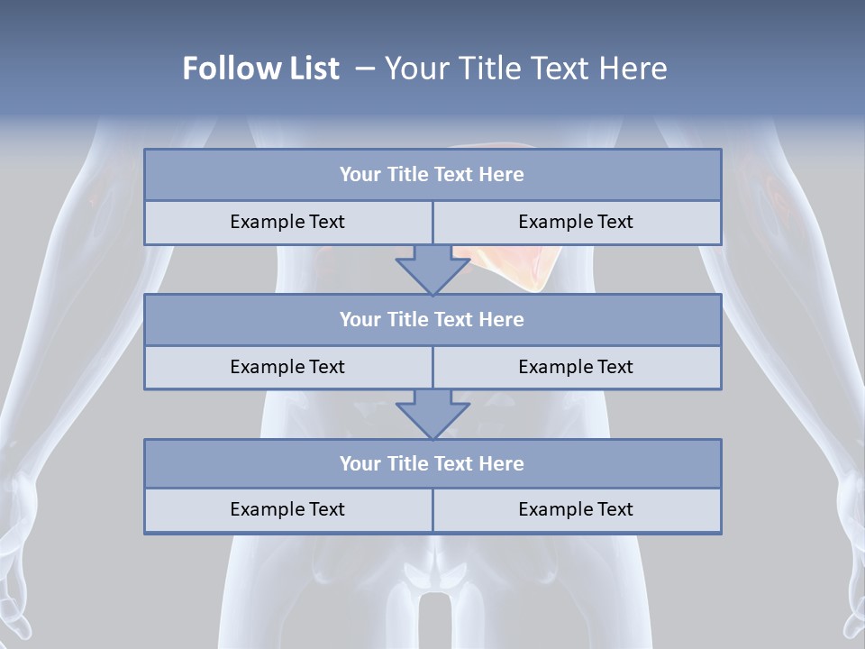 Xray Tomography Cirrhosis PowerPoint Template