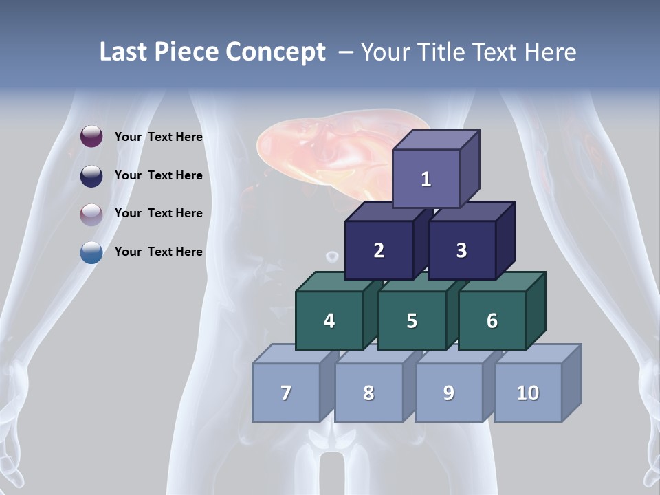 Xray Tomography Cirrhosis PowerPoint Template