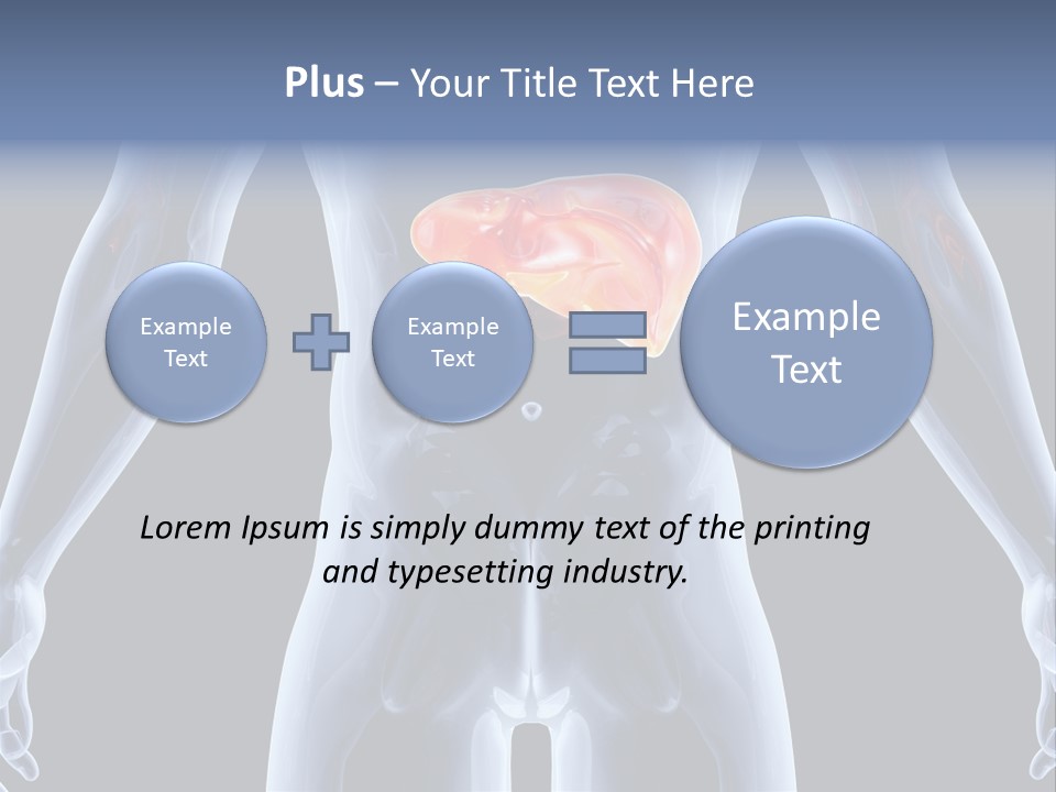 Xray Tomography Cirrhosis PowerPoint Template
