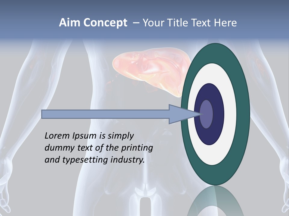 Xray Tomography Cirrhosis PowerPoint Template
