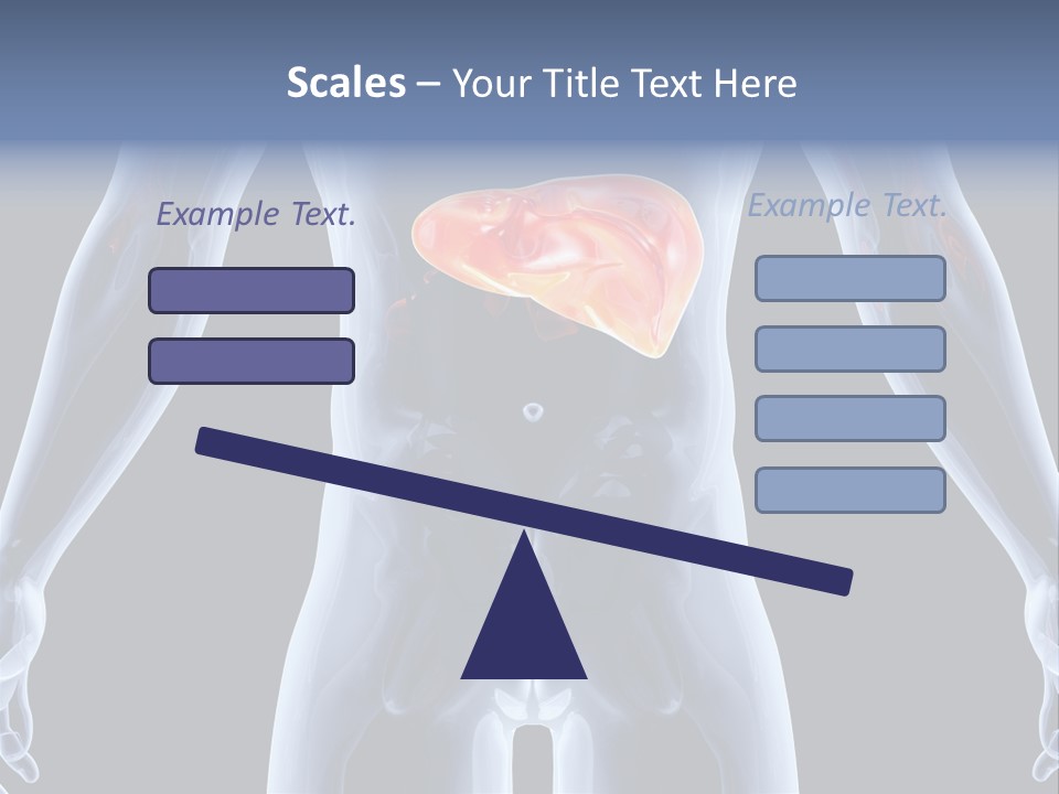 Xray Tomography Cirrhosis PowerPoint Template
