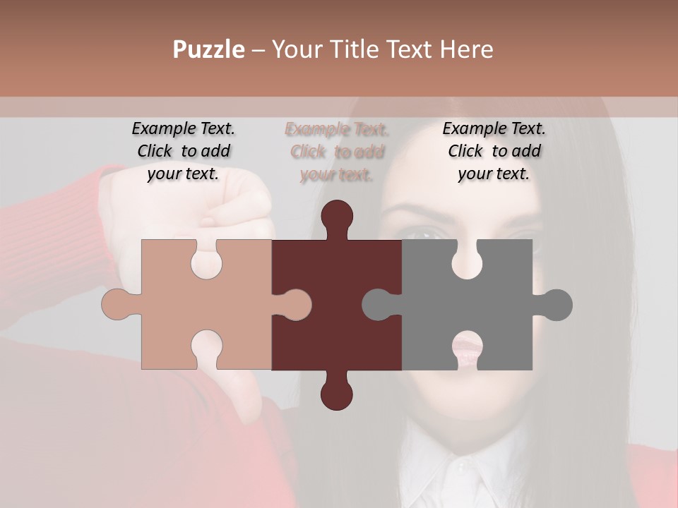 Person Concept Fail PowerPoint Template