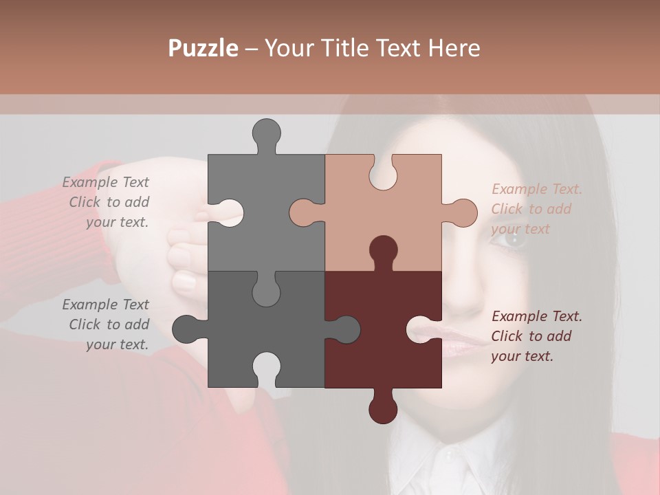 Person Concept Fail PowerPoint Template