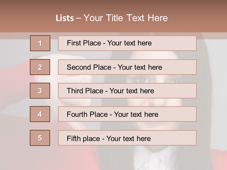 Person Concept Fail PowerPoint Template