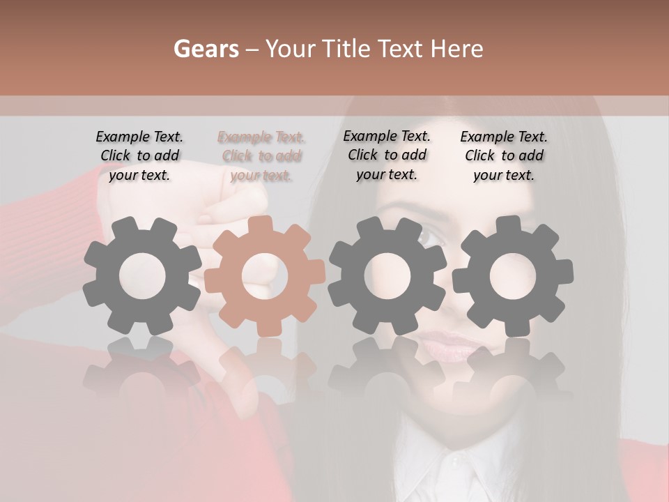 Person Concept Fail PowerPoint Template