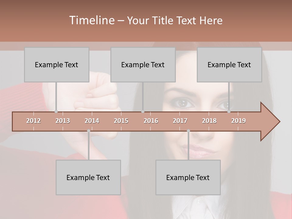 Person Concept Fail PowerPoint Template