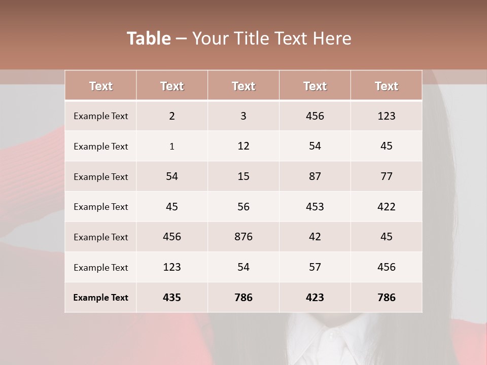 Person Concept Fail PowerPoint Template