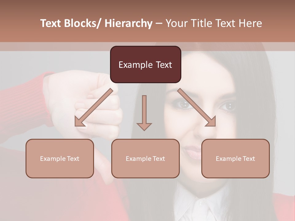 Person Concept Fail PowerPoint Template