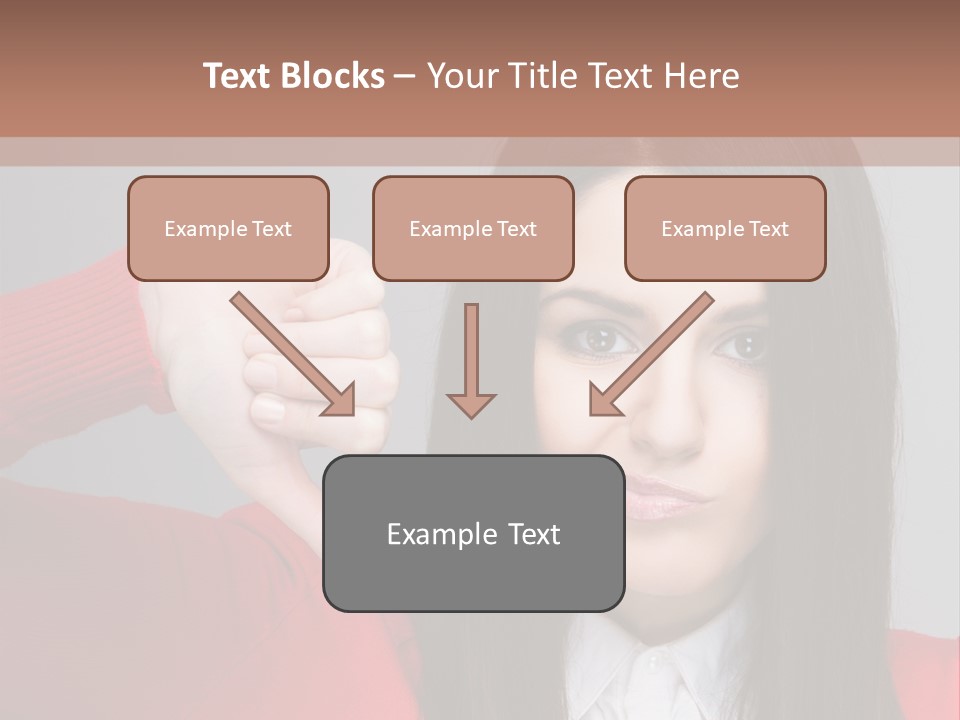 Person Concept Fail PowerPoint Template