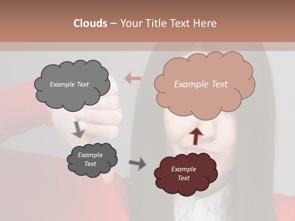 Person Concept Fail PowerPoint Template