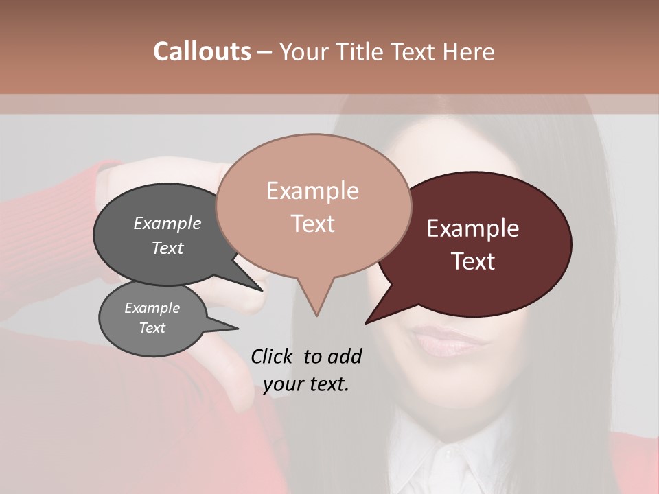 Person Concept Fail PowerPoint Template