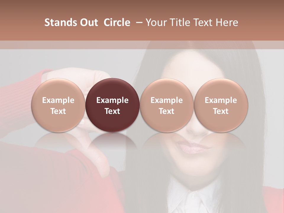 Person Concept Fail PowerPoint Template