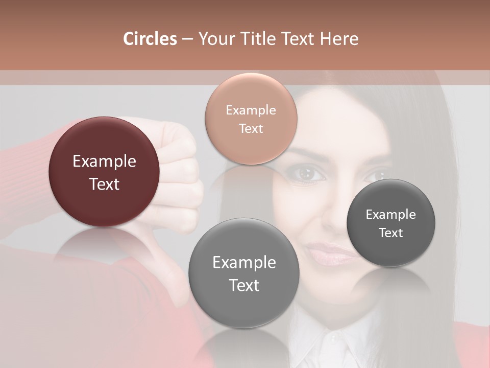 Person Concept Fail PowerPoint Template