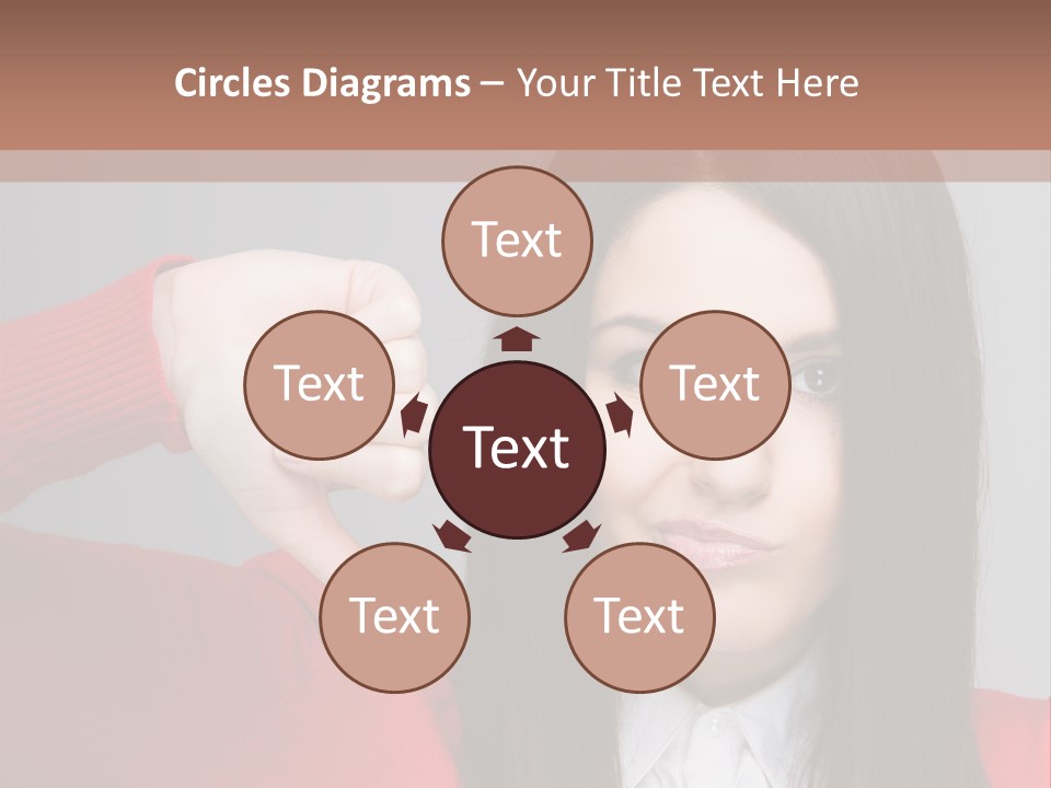 Person Concept Fail PowerPoint Template