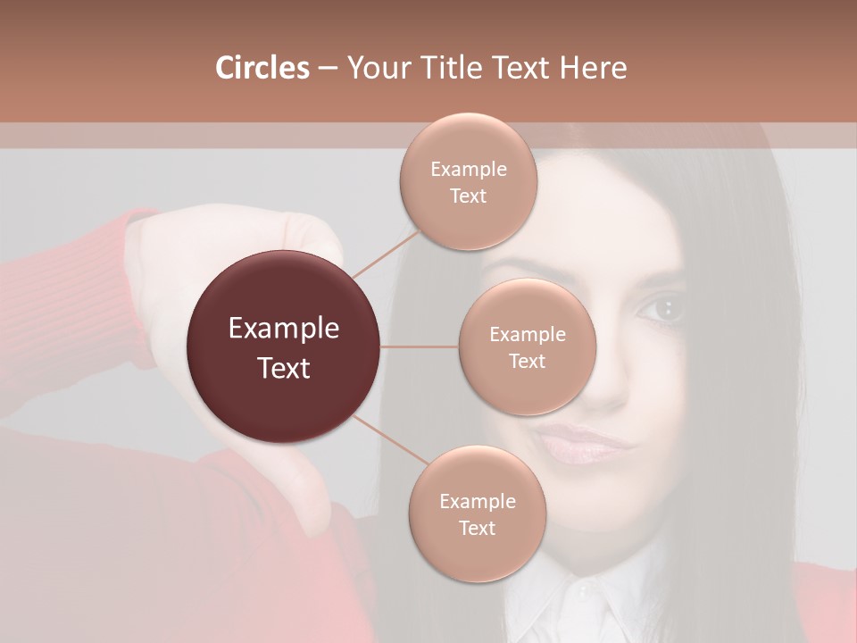 Person Concept Fail PowerPoint Template