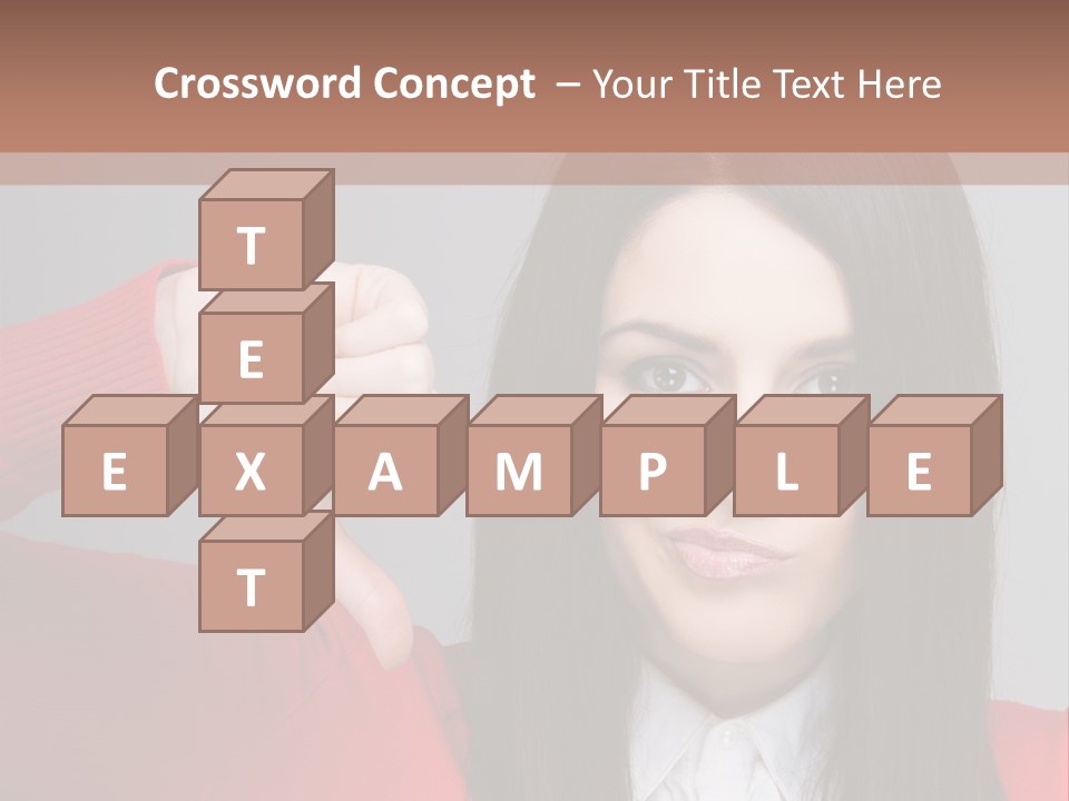 Person Concept Fail PowerPoint Template