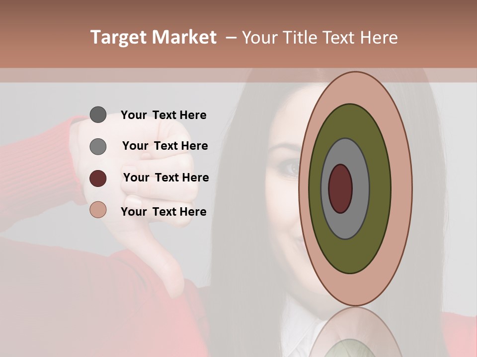 Person Concept Fail PowerPoint Template