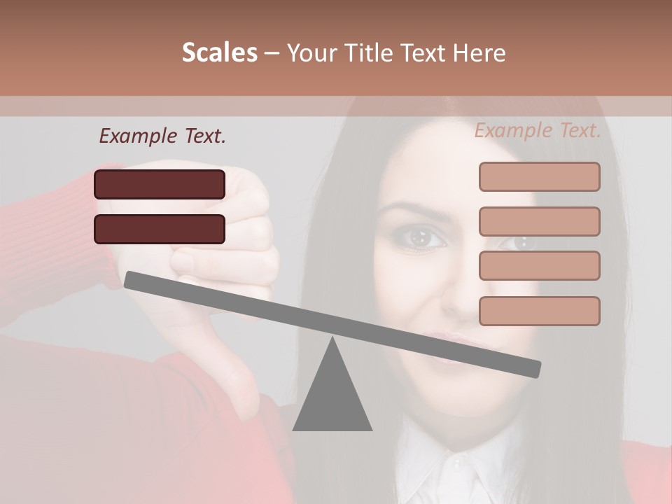 Person Concept Fail PowerPoint Template