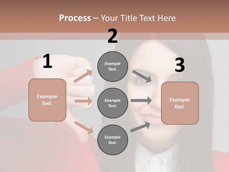 Person Concept Fail PowerPoint Template