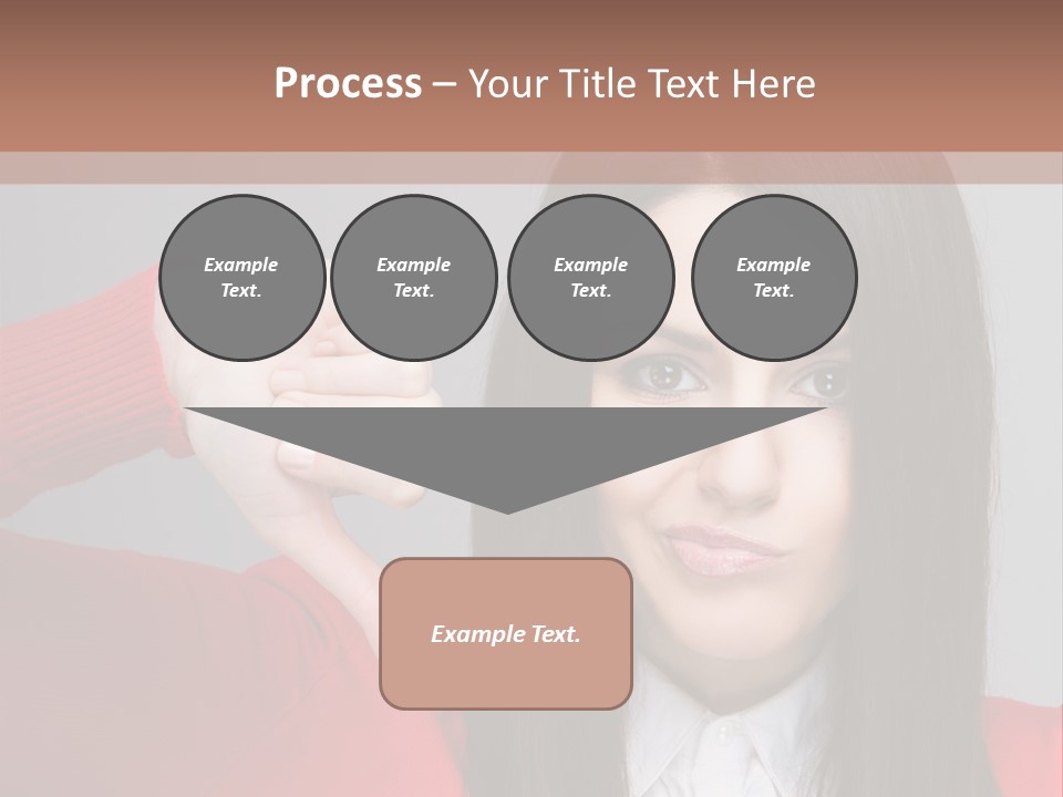 Person Concept Fail PowerPoint Template