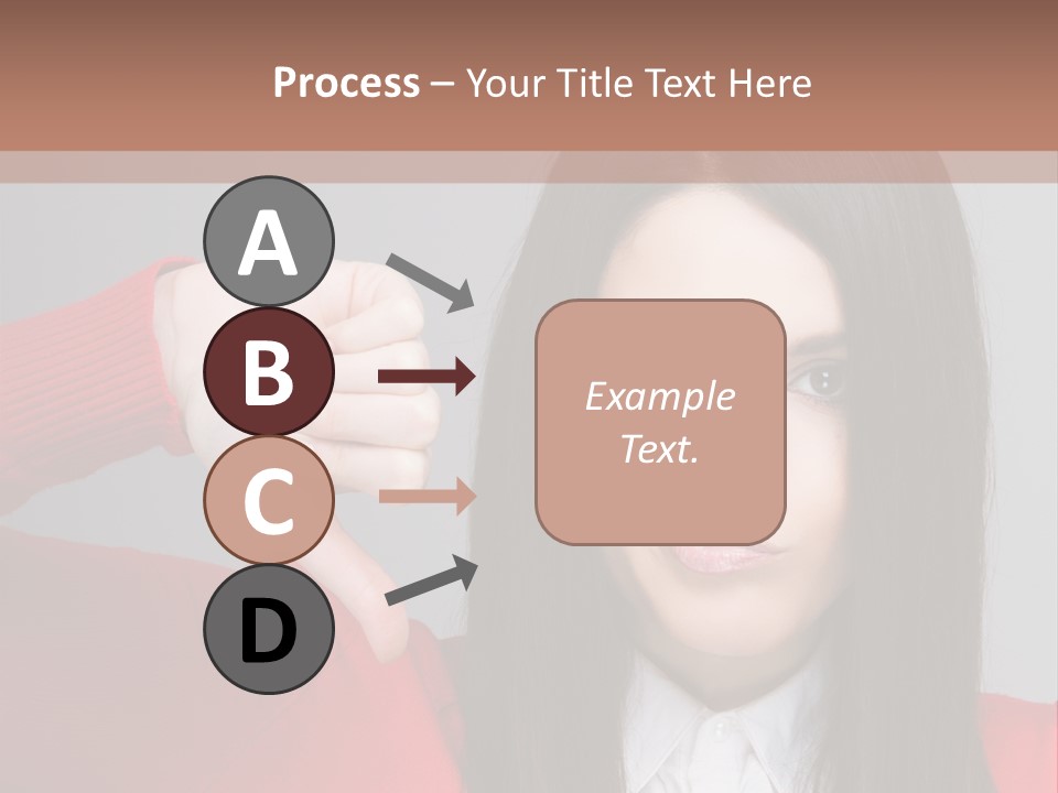 Person Concept Fail PowerPoint Template