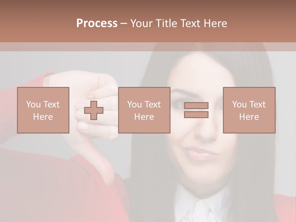 Person Concept Fail PowerPoint Template