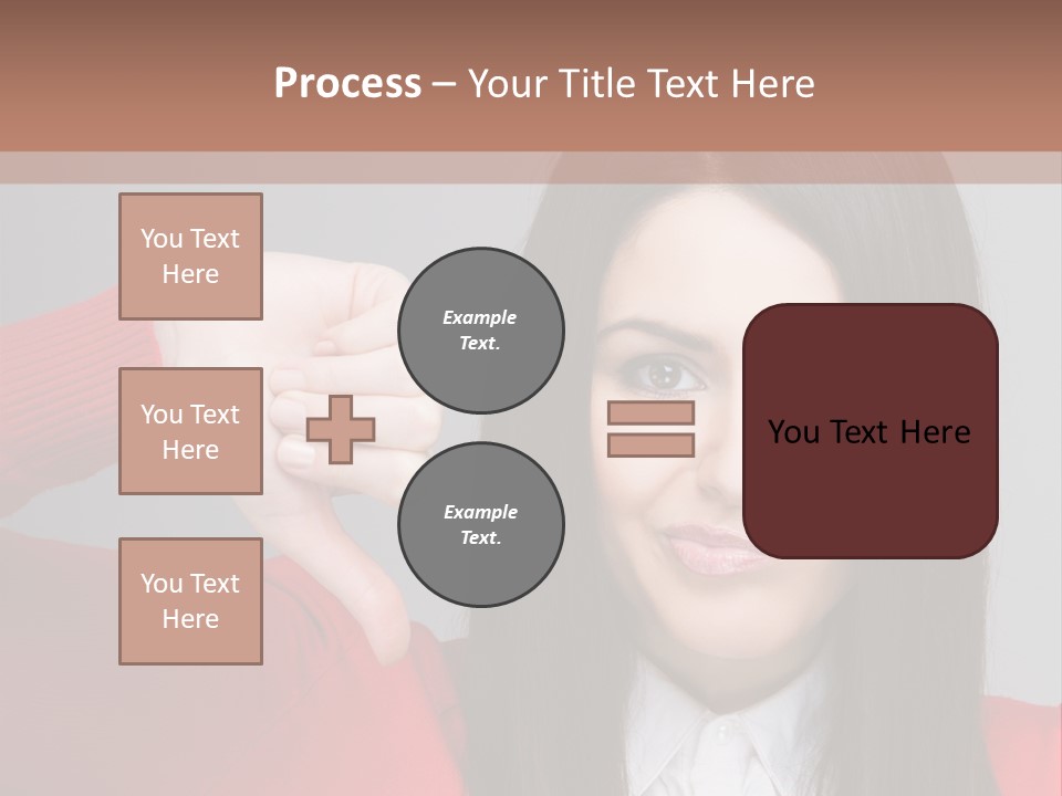 Person Concept Fail PowerPoint Template