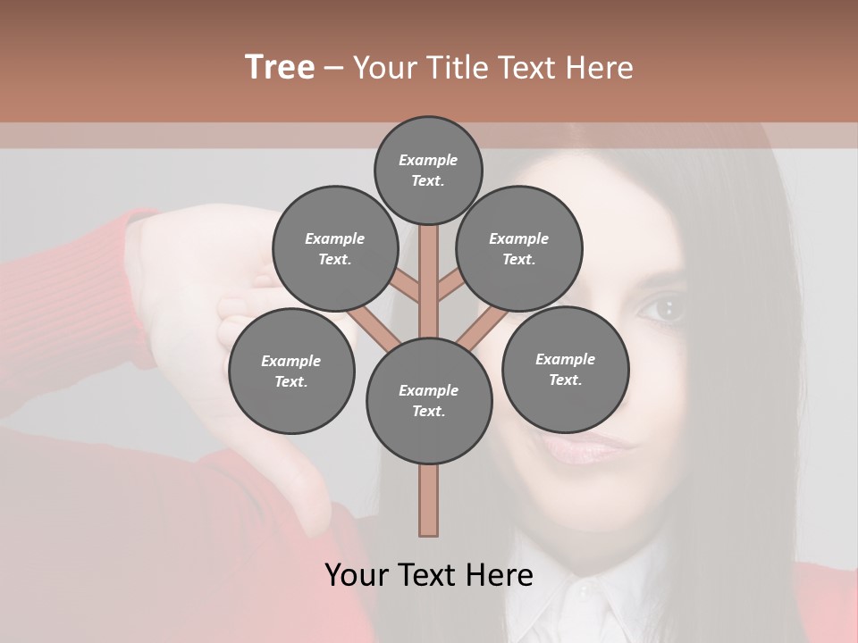 Person Concept Fail PowerPoint Template