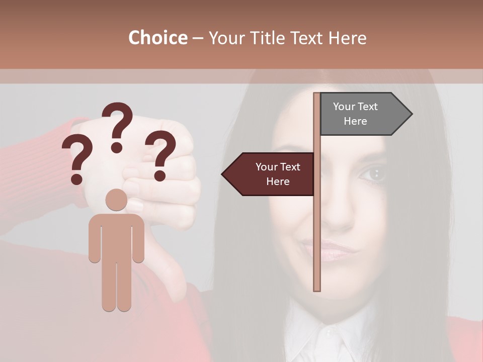 Person Concept Fail PowerPoint Template