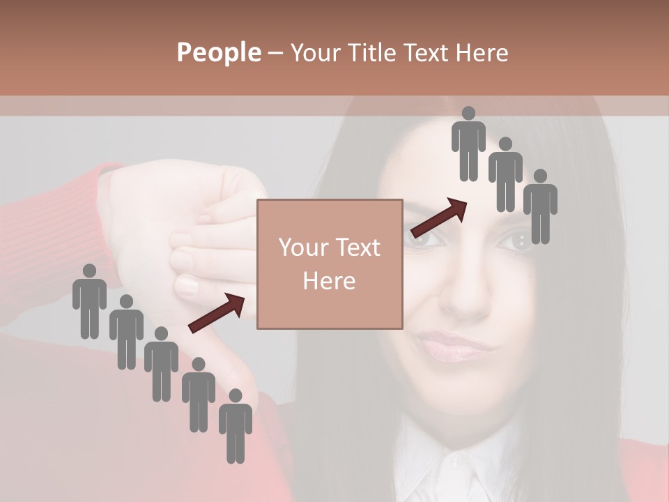 Person Concept Fail PowerPoint Template