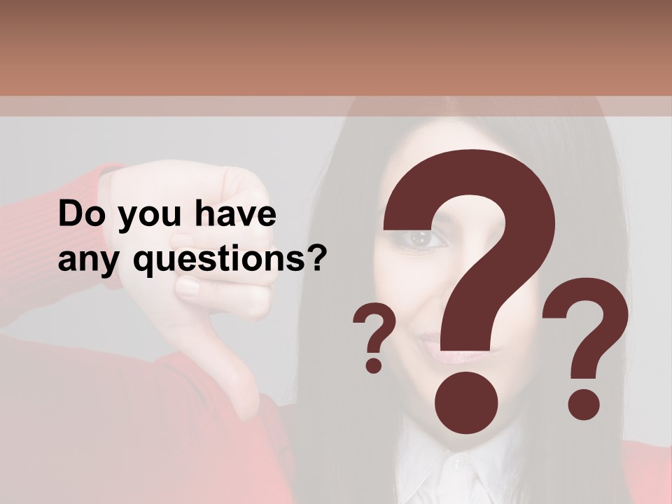 Person Concept Fail PowerPoint Template