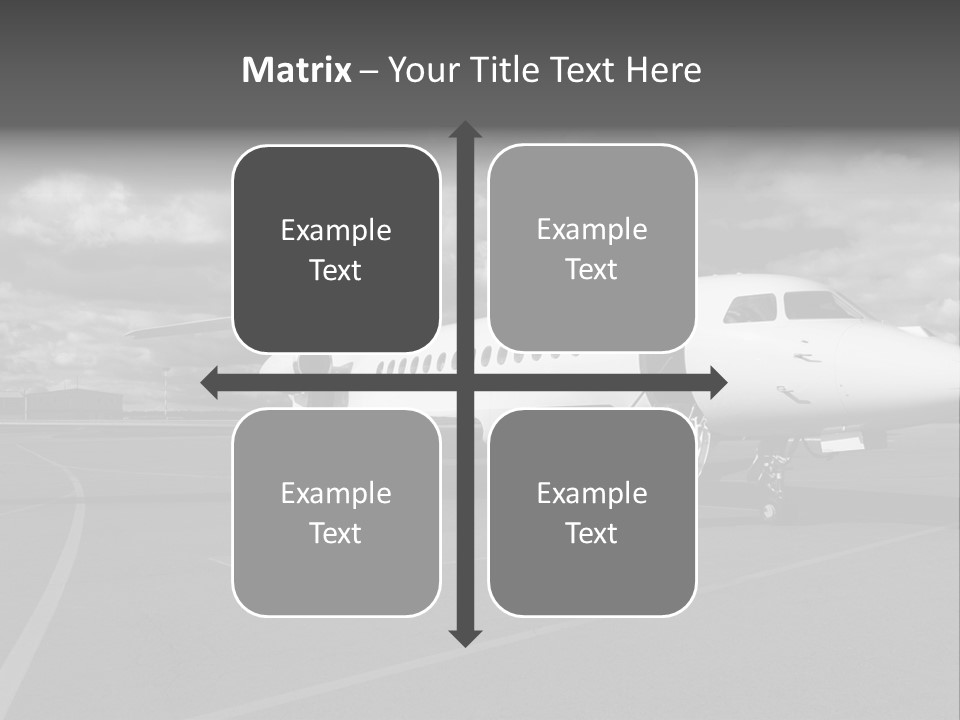Fuselage Luxury Transportation PowerPoint Template